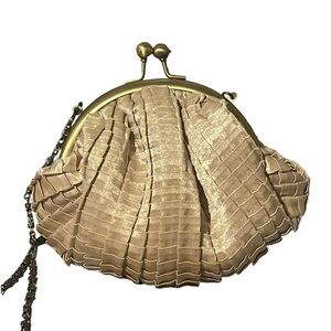 Jessica McClintock Evening Bag Clutch Satin
